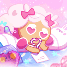 Cotton Candy Cookie from Cookie Run