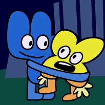 X and Four from BFB
