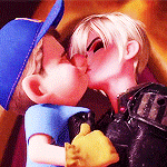 Fix-It Felix and Sergeant Calhoun from Wreck-It Ralph